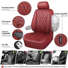 CAR PASS side airbag cutout demonstrating safety-compatible design