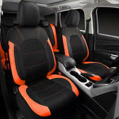 CAR PASS airbag seam detail demonstrating safety-compatible design and peace of mind