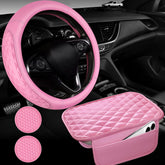CAR PASS steering wheel front view showing grip and improved control