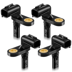 Carbhub front-packaging showing four ABS sensors, fast full-vehicle replacement benefit