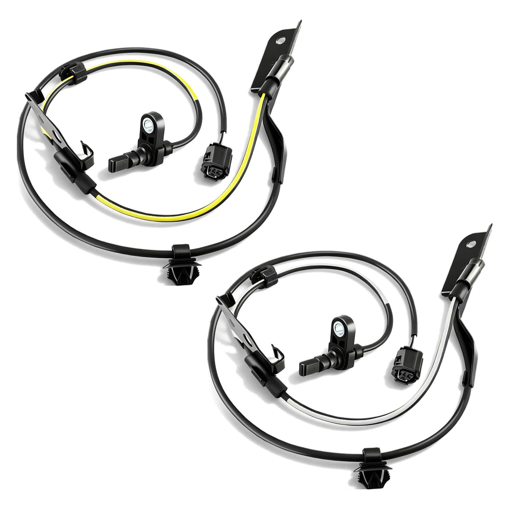 Carbhub packaging showing two front ABS sensors and part numbers for quick identification