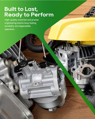 Carbhub carburetor fuel inlet closeup for reliable fuel flow and leak prevention