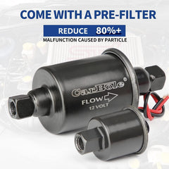 CarBole E8012S electrical connector close-up for secure 12V hookup