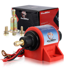 CarBole front view of pump showing compact housing and ports for easy replacement