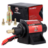 CarBole front view of fuel pump showing compact housing and mounting