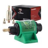 CarBole front view of pump showing compact housing and mounting points