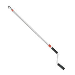Carefree Pioneer crank front view showing whole tool and easy transport benefit
