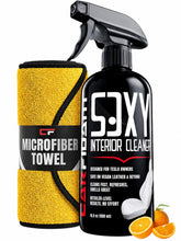 Carfidant bottle front label showing product name and 16oz size, clear branding and benefit