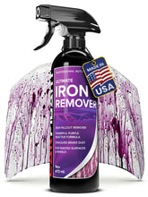 Carfidant iron remover bottle front view showing label and spray cap benefit: easy identification