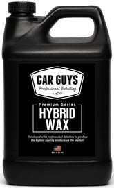 CarGuys gallon front label showing product name and volume, clear identification benefit