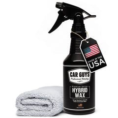 CarGuys bottle front packaging showing label and 18 oz size for easy identification