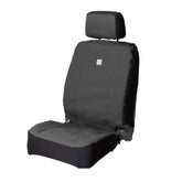 Carhartt front seat cover in Gravel showing full coverage and durable finish