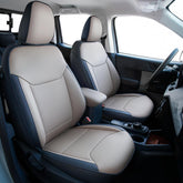 Carlimeki front seat full view showing tailored fit and upgraded look