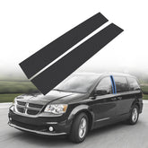 CARMOCAR front view of B-pillar trim showing fit and gloss finish for exterior refresh