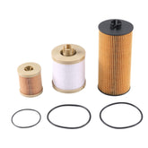 CARMOCAR front view of fuel and oil filter kit showing compatibility and fit benefits
