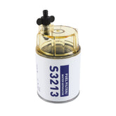 CARMOCAR S3213 front assembly showing spin-on filter and mounting bracket for quick swap
