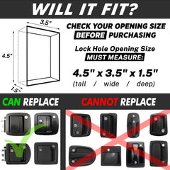 CARMTEK keypad close-up with backlit buttons for easy night access and reliability