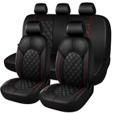 CAROMOP full front and rear seat set shown installed, upgrades cabin look and protection