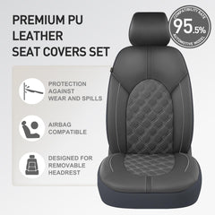 CAROMOP PU leather being wiped clean to show waterproof benefit