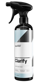 CARPRO Clarify front label showing product and size, clear identification benefit
