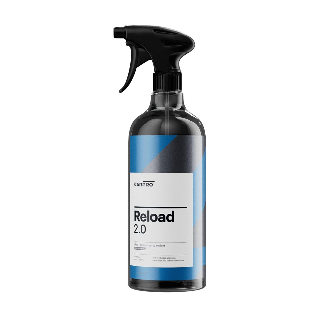 CARPRO Reload front bottle showing label and 1 L volume for quick identification and storage