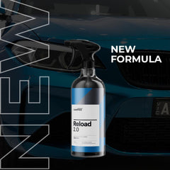CARPRO Reload spray nozzle detail illustrating easy spray application and even coverage