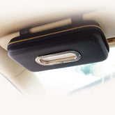 Cartisen front view showing black PU leather holder and tidy appearance benefit