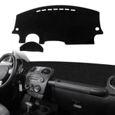 CARTIST front view of dash cover showing clean factory-like fit and UV protection