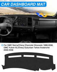CARTIST cover installed on Silverado dashboard reducing glare