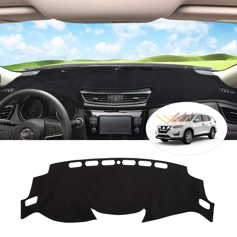 CARTIST front view of dashboard cover showing clean fit and protection