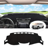 CARTIST front view of dashboard cover showing clean fit and protection