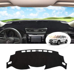 CARTIST front view of dashboard cover showing clean fit and protection