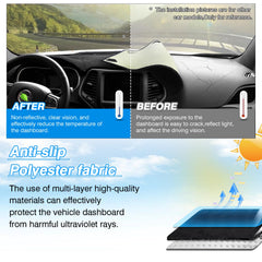 CARTIST dashboard cover in car lifestyle limits sun damage and heat