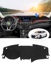 CARTIST front view of dash cover showing tailored fit and protection