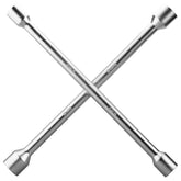 CARTMAN front view of cross lug wrench showing all four socket heads for fast selection