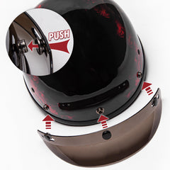CARTMAN helmet rear showing shell shape and finish for secure coverage and visual appeal