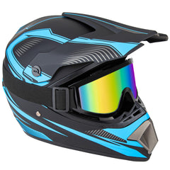 CARTMAN helmet visor detail with adjustable sun shield benefit