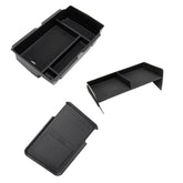 Carwiner front view of three-piece console set showing neat organization benefit