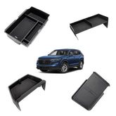 Carwiner front packaging showing all four organizer pieces and tidy benefits
