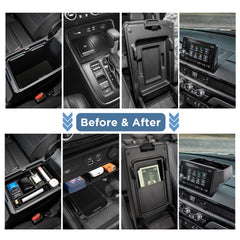 Carwiner hidden pull-out box detail showing secure concealment benefit