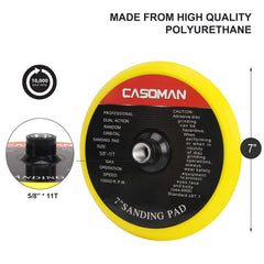 CASOMAN color-coded foam array top view showing different softness levels
