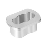 Casrram front view of aluminum tailgate bushing showing solid construction and fit