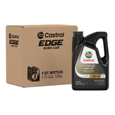 Castrol EDGE Euro front pack showing product and label benefits