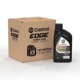Castrol EDGE front packaging showing label and benefits