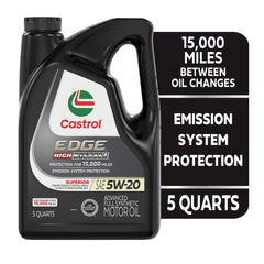 Castrol EDGE pouring to show smooth synthetic texture and clean flow