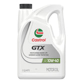 Castrol GTX front label showing product name and benefits