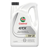 Castrol GTX front label showing product name and benefits, clear identification and peace of mind