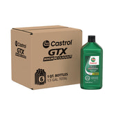 Castrol GTX front label showing product name and benefits for easy identification