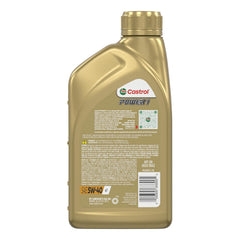 Castrol Power1 oil texture drop demonstrating smooth low-friction lubrication