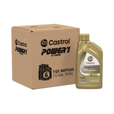Castrol Power1 V-Twin front bottle showing label and benefits